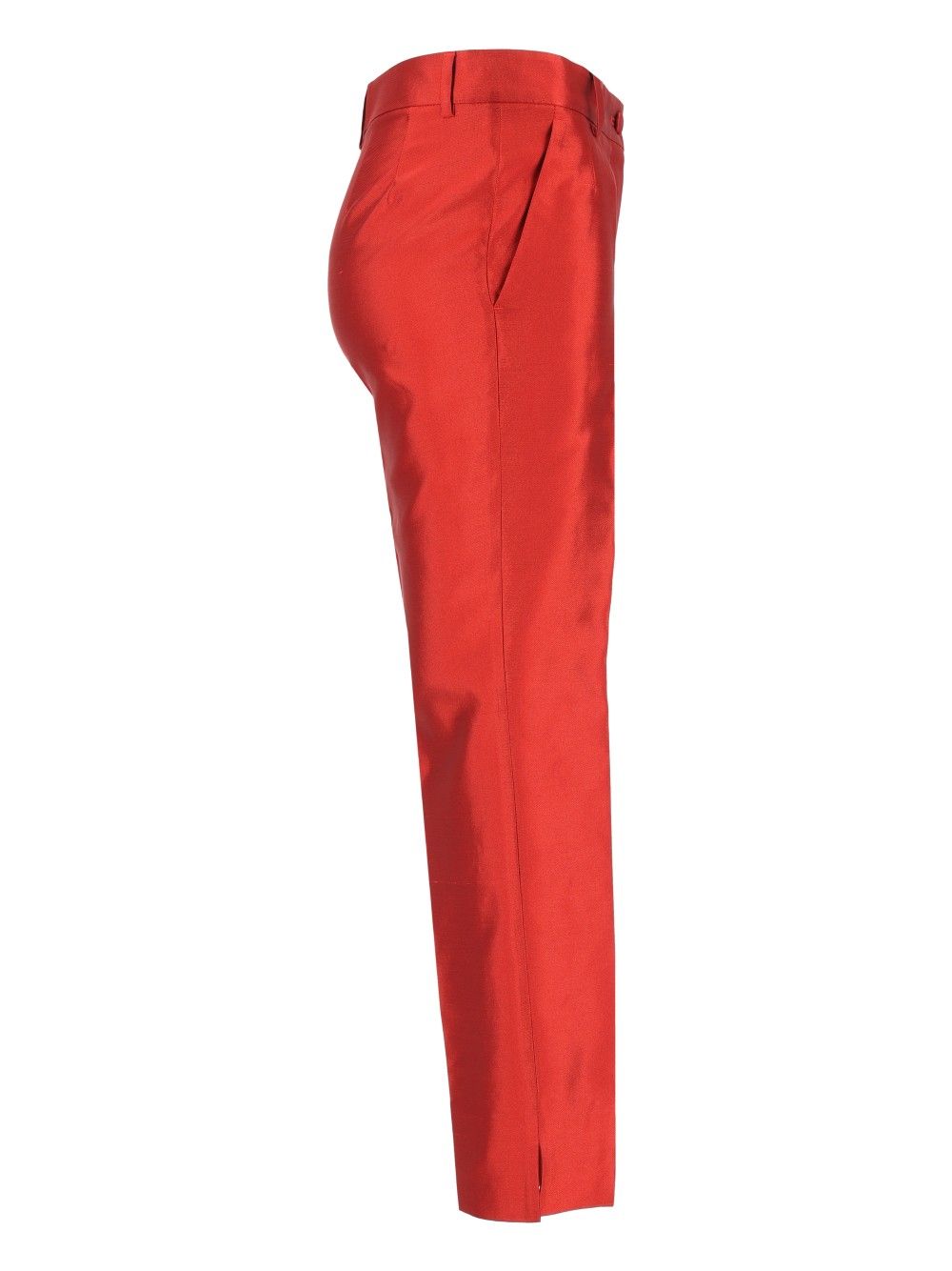 Dolce & Gabbana High Waist Trousers - Rosso | 8995660111684fd73e6caf5460434cbe4675a7e8