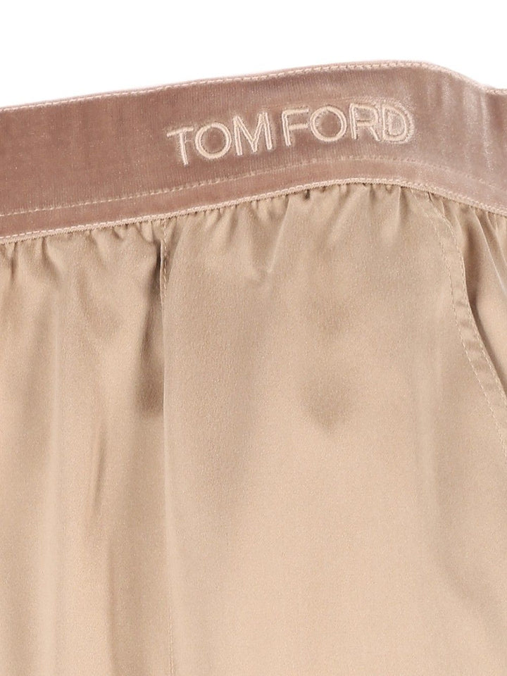 Tom Ford Pyjama Trousers - Beige | ee18b97e1b8fa53b706a72b9a280a1a3a94759e9