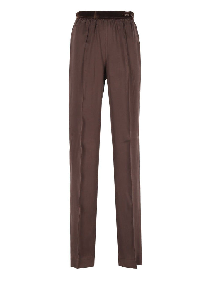 Tom Ford Pyjama Trousers - Marrone | cc9c764ed1ce81fea68176e1ce4cc2466da6bada