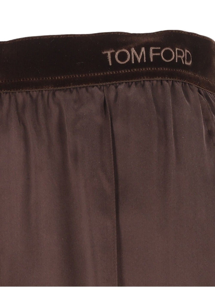 Tom Ford Pyjama Trousers - Marrone | d5f102be538a2bbb3fc96d84ef9ff3163bc7b031