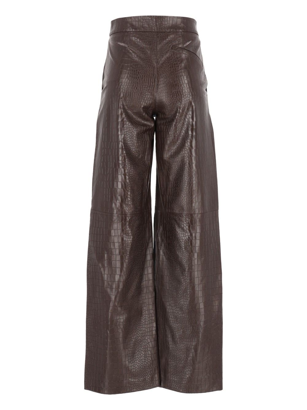 Federica Tosi Carry Over Trousers - Marrone | 4b54a70966133f40eb805e06dc658ee15a8245a3