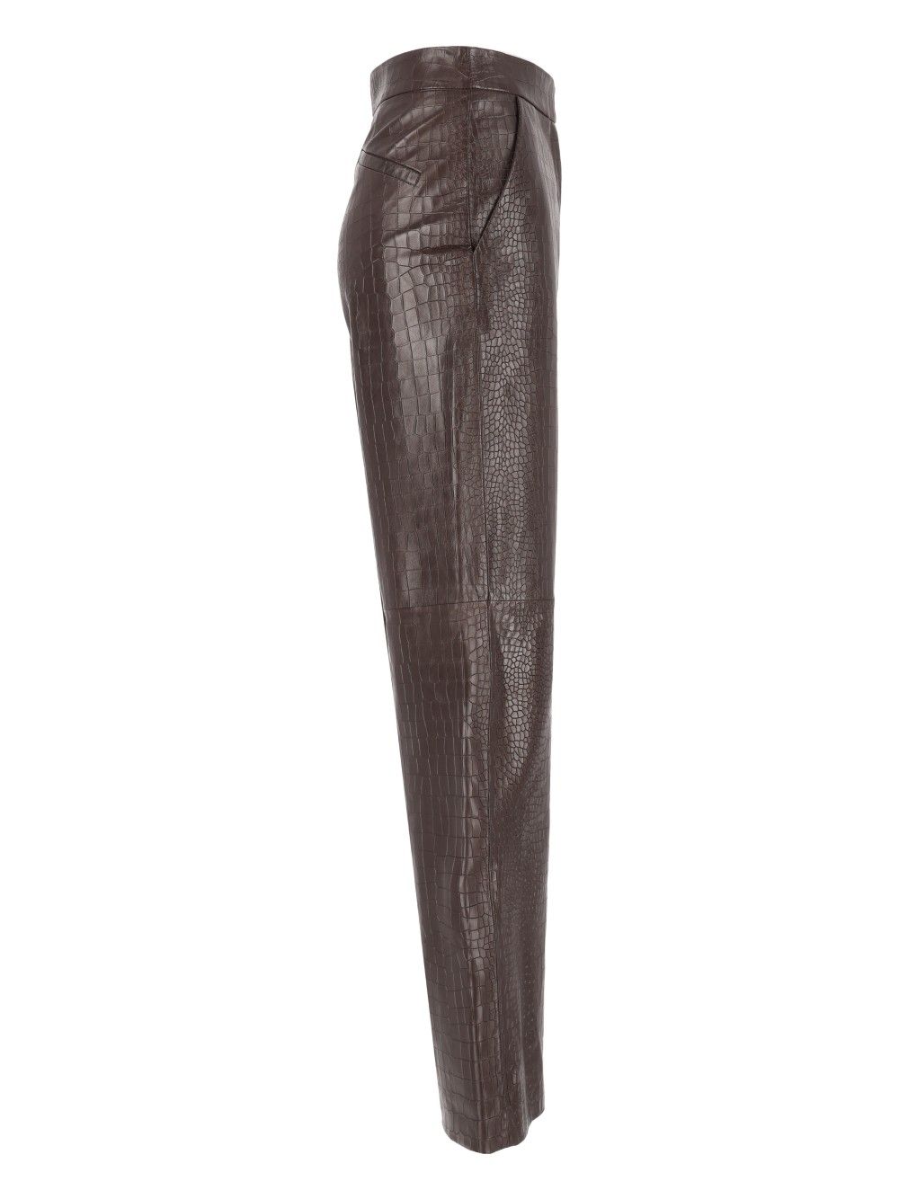 Federica Tosi Carry Over Trousers - Marrone | 944366b3be749bf7e22df5b442b700c38c25cec7
