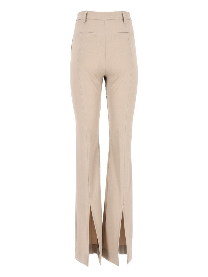Thelatest Elvira 3128 W0206 Misto Lana Trousers - Bianco | b76bdeaa52f87d9d23088dd687dcb03e518d19cb