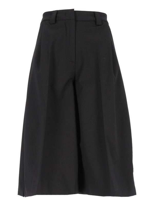 E-Dakota 3120 W0206 Misto Lana Trousers Nero