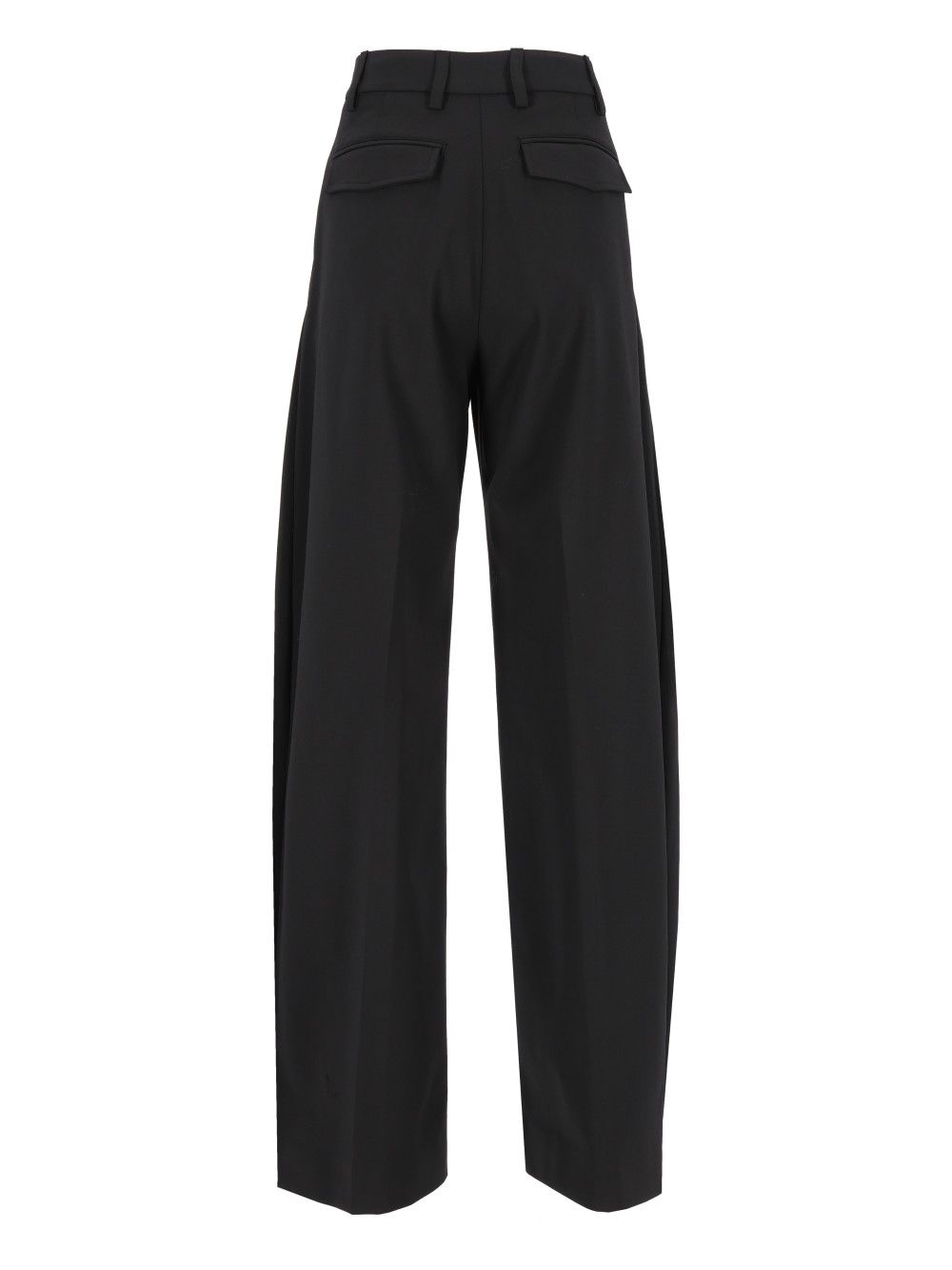 Thelatest E-Billie 3111 W0206 Misto Lana Trousers - Nero | 3460f7250a2b5713cb42e1563f9848460412c37a