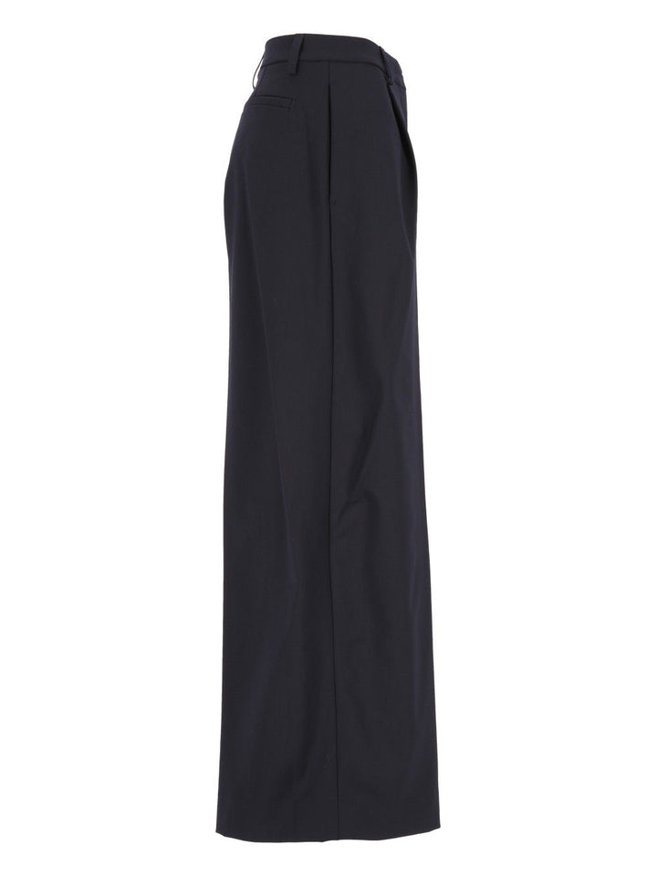Thelatest E-Deva 3118 W0206 Misto Lana Trousers - Blu | 7520ad17d6ca2070ae4200cc52861f1bd2cf157c