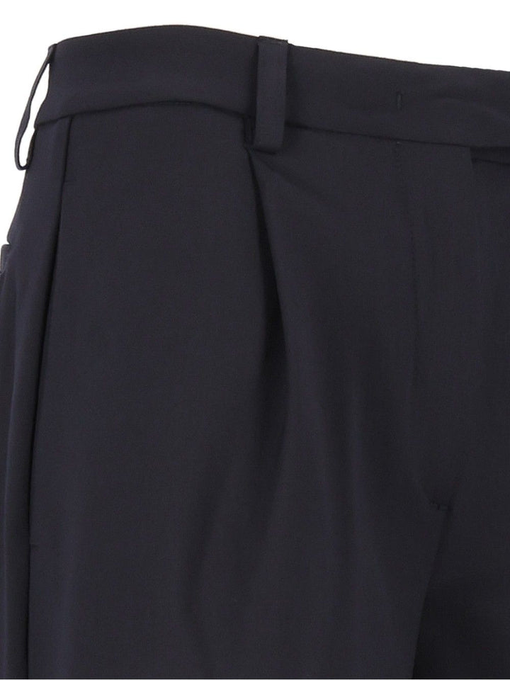 Thelatest E-Deva 3118 W0206 Misto Lana Trousers - Blu | 3d5060408285c8aab1260aa24e9dba47eada7264