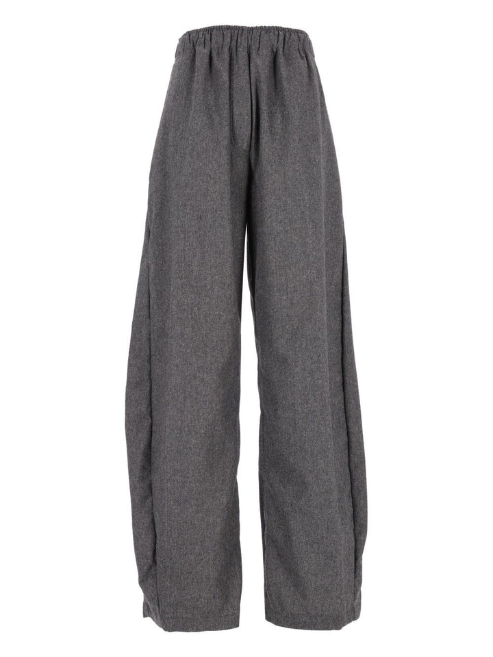 Thelatest E-Dora Trousers - Grey | f9f9e1bfb8d68e08b29077c064476c333c38b337