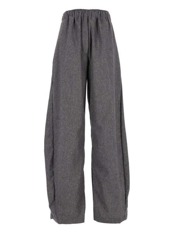 E-Dora 3119 W0234 Flanell-Wollmischhose Grau