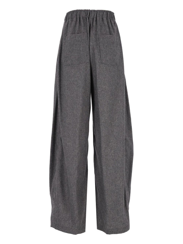 Thelatest E-Dora Trousers - Grey | 20bbbbb50545abedccaf20ab94951e2b051f1854