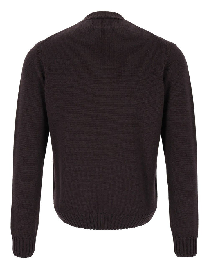 Al Duca D'Aosta Turtleneck Jumper Knitwear - Marrone | a315d5706ae229109eda36aa6c24be4b24506fa3
