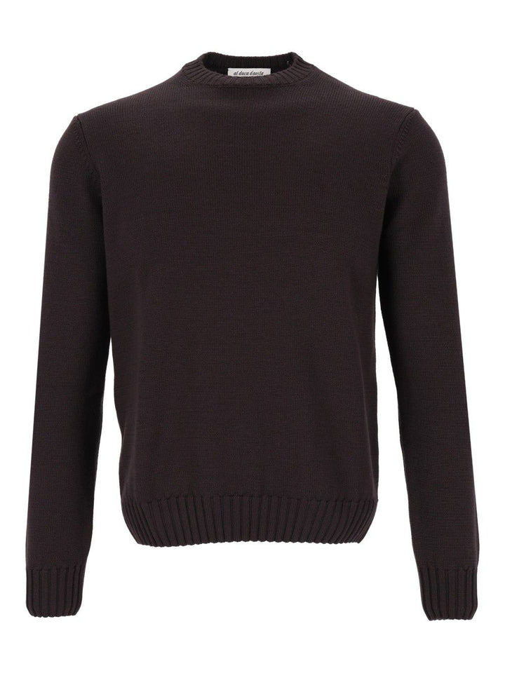 Al Duca D'Aosta Turtleneck Jumper Knitwear - Marrone | 8558acc351e90bcd47e0ab9dad029f208492ec07