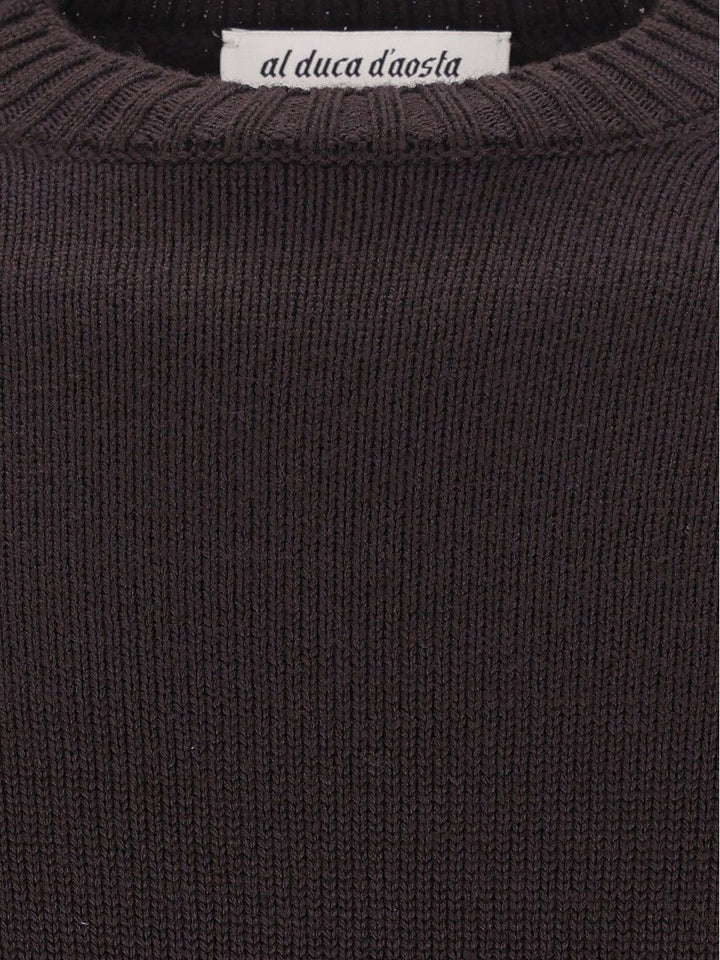 Al Duca D'Aosta Turtleneck Jumper Knitwear - Marrone | 93b0bb2f9d44499037eef2b6566cfb1d1ef38779