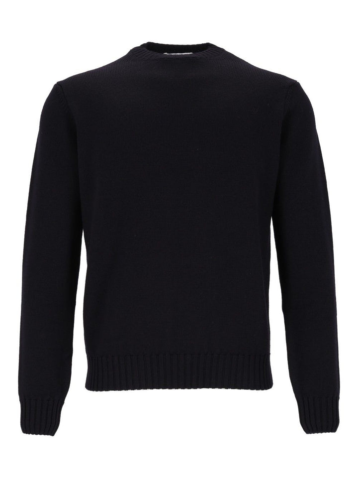 Al Duca D'Aosta Crewneck Jumper Knitwear - Blu | 3ab81b27c5e72d8401826af68873f57d80ae733c