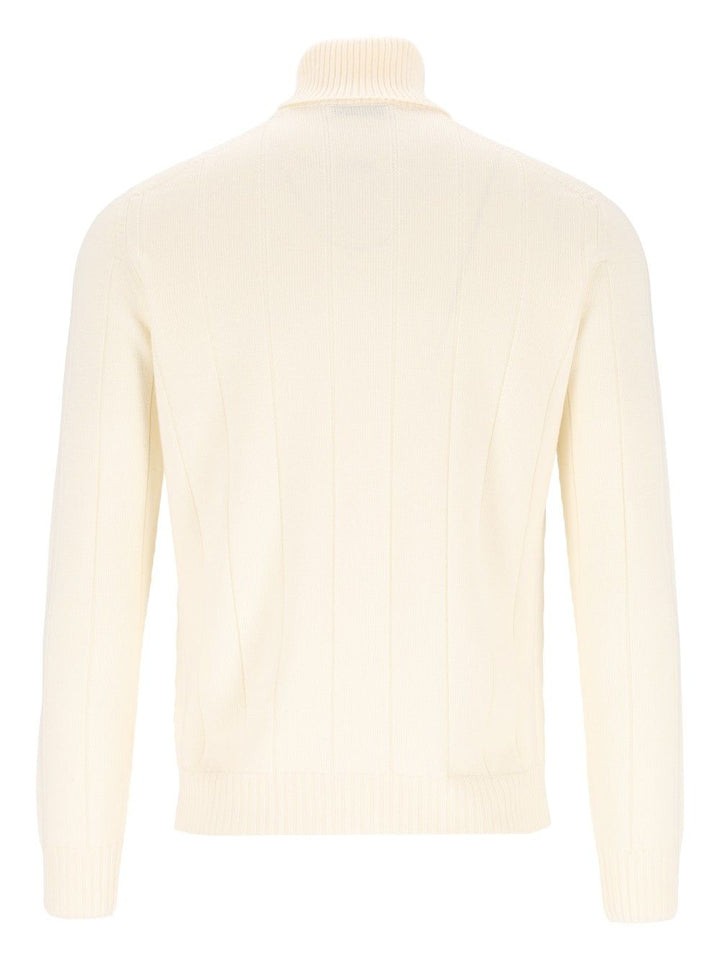 Al Duca D'Aosta Turtleneck Jumper Knitwear - Bianco | d608406b8f5adb4d2bd4e1280fd7836f31439f88