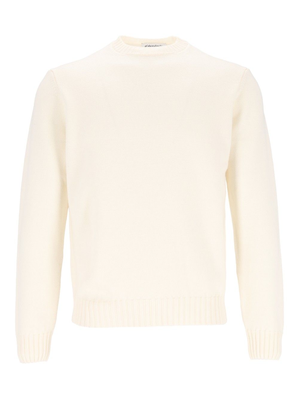 Al Duca D'Aosta Crewneck Jumper Knitwear - Bianco | 8db2c35a4466416ae4336e073de3762960c310e7