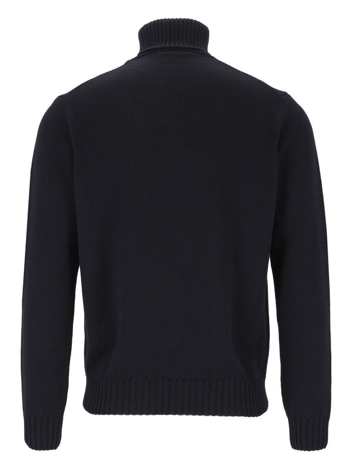 Al Duca D'Aosta Turtleneck Jumper Knitwear - Blu | ac59ad2a38223bbe0b01a0690e83c2ab838b8ab2