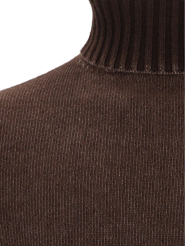 Al Duca D'Aosta Turtleneck Sweater Knitwear - Marrone | abf0a5ce089046a1b58094017f61f061db2bc43a