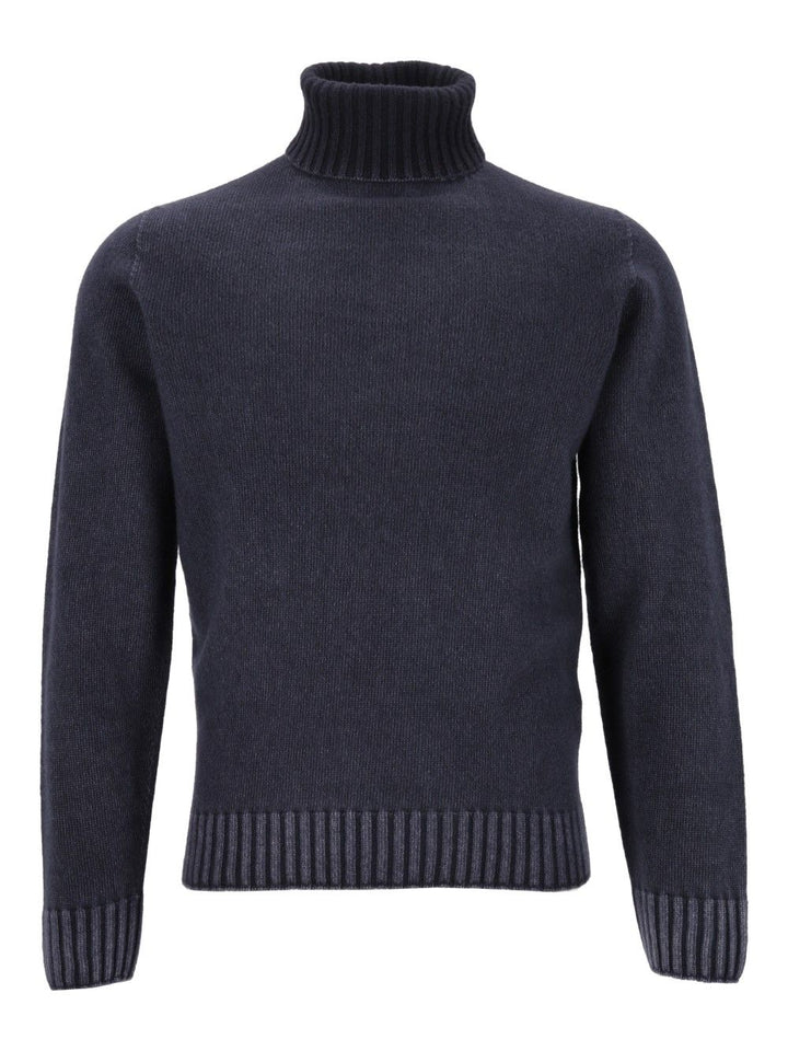 Al Duca D'Aosta Turtleneck Sweater Knitwear - Blu | f6c8e933908380d300416691d40503ab4445d3d3