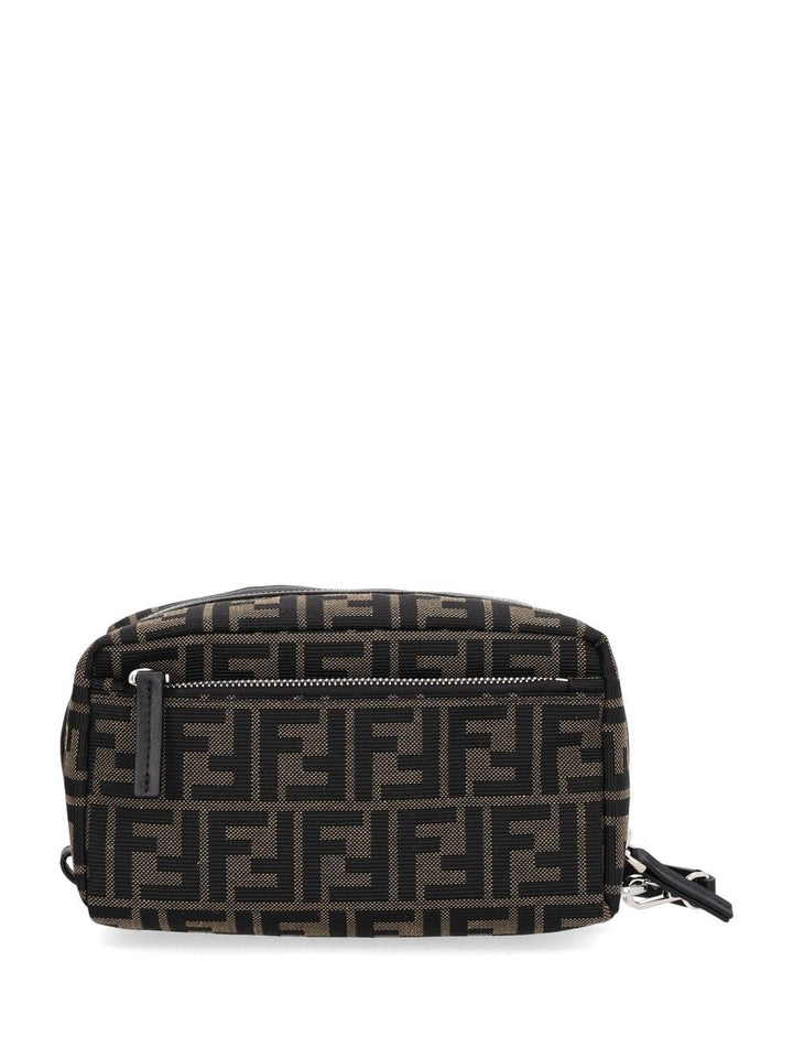 Fendi Compact Beauty Case Small leather goods - Nero | 3e7f2d86be21b644d9a853903d44d9224dc11996
