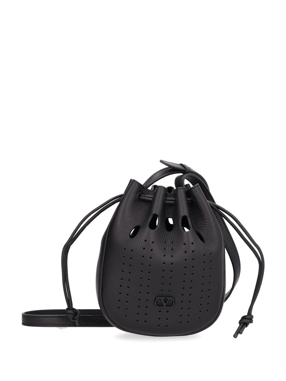 Valentino Garavani Medium Bucket Bag Handbags - Nero | 52e7a828c4b3482690a6f4dec82727de68cb7391