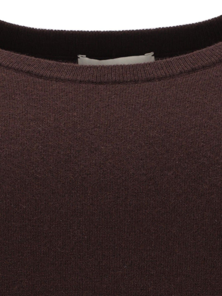 Dries Van Noten Muroli Creneck Sweater Knitwear - Marrone | 5a0ee28accb154c9eb1020b9164c64180e7299bf
