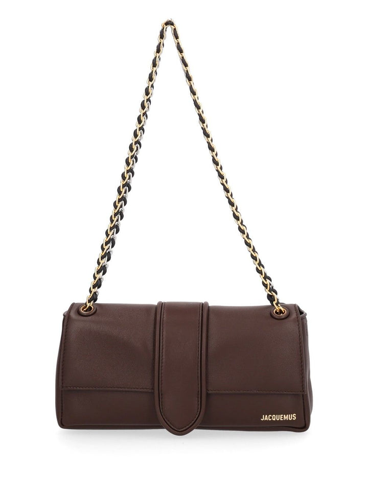 Jacquemus Bambino Chaine Shoulder Bags - Marrone | e4ceacfd68aa59e9d3db41deac380dfd87fd4e34