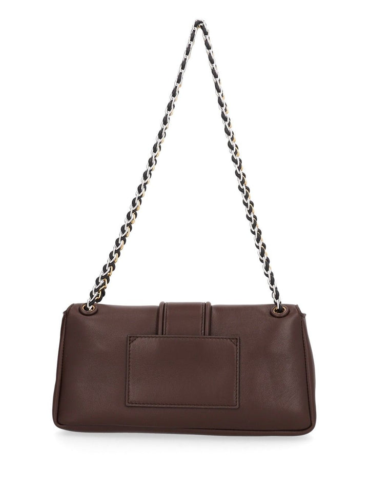 Jacquemus Bambino Chaine Shoulder Bags - Marrone | 6aa53899e3d24b8424af42e98540b3cdbb4017a9