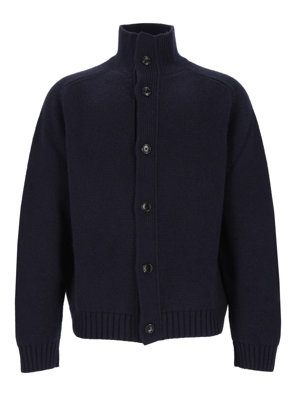 Tom Ford Coarsehair Cashmere Full Button Cardigan Knitwear - Blu | b042825dc718b5dc62930f027bc737c0cfec50b7