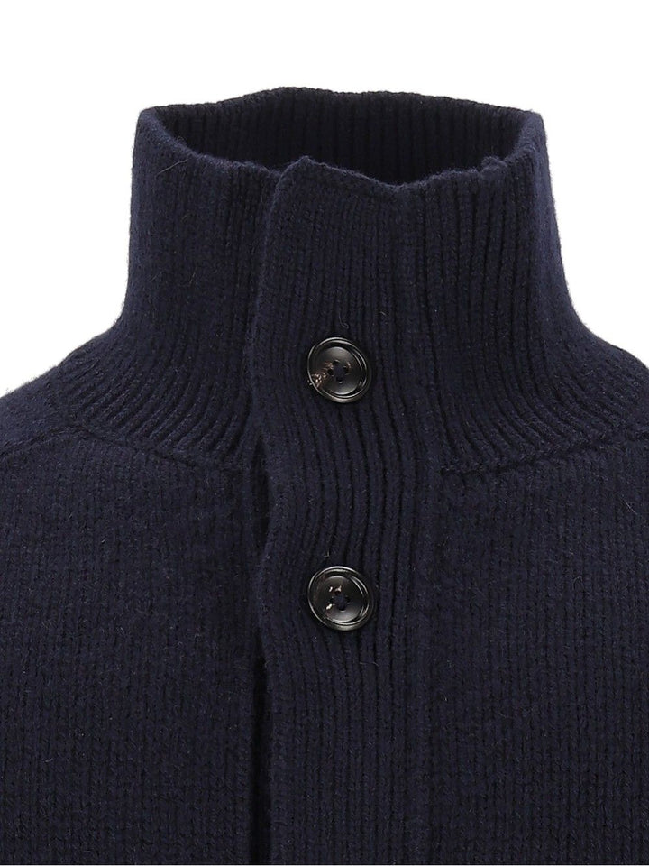 Tom Ford Coarsehair Cashmere Full Button Cardigan Knitwear - Blu | e5c4108444836ae4c62367f7585bcffa54169988