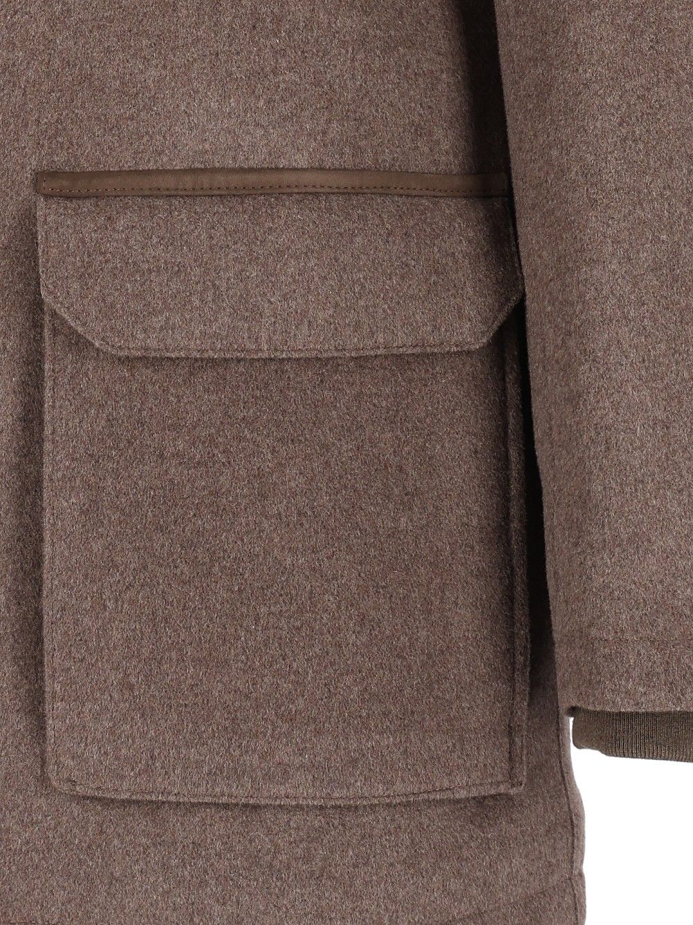Corneliani Wool And Cashmere Pea Coat Giacche - Beige | 4eb17a9563cf312e366e55a8eac99e4232666e8d
