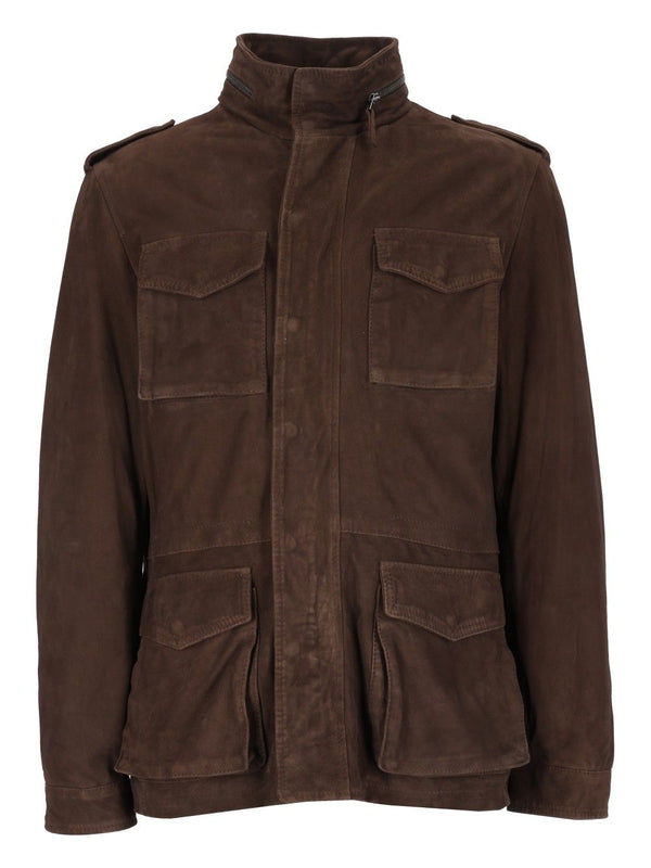 Field Jkt 100 Wildleder Innen 100 Wolle Jacken Braun