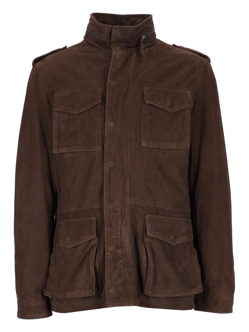 Al Duca D'Aosta Field Jkt 100 Suede Interno  100 Lana Giacche - Marrone | 420b14f73e797b8b228070924878c70fe2f1127f