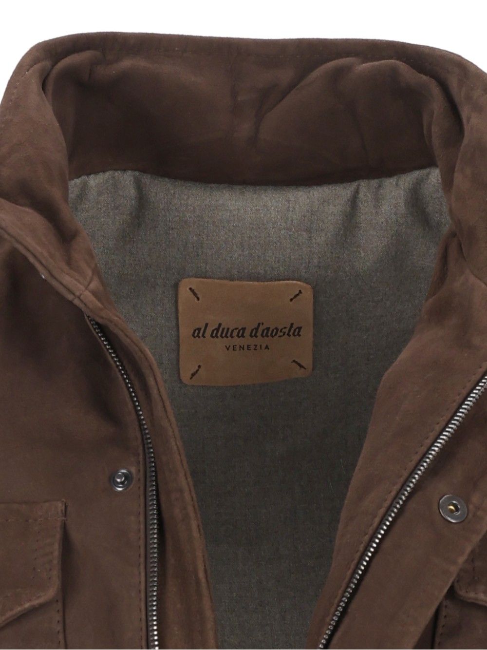 Al Duca D'Aosta Field Jkt 100 Suede Interno  100 Lana Giacche - Marrone | 5eb9011f19d46ff34e3c550346f0d142d4857e2e