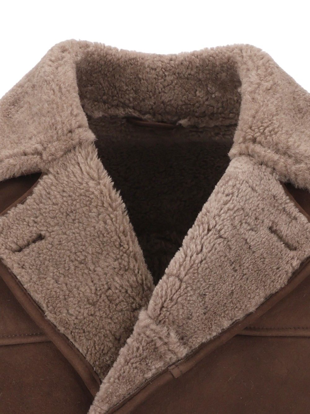 Al Duca D'Aosta Montone 100 Merinillo Coats - Marrone | 198fbf4d83cab92dfda4dd64bef067b17f4e630f