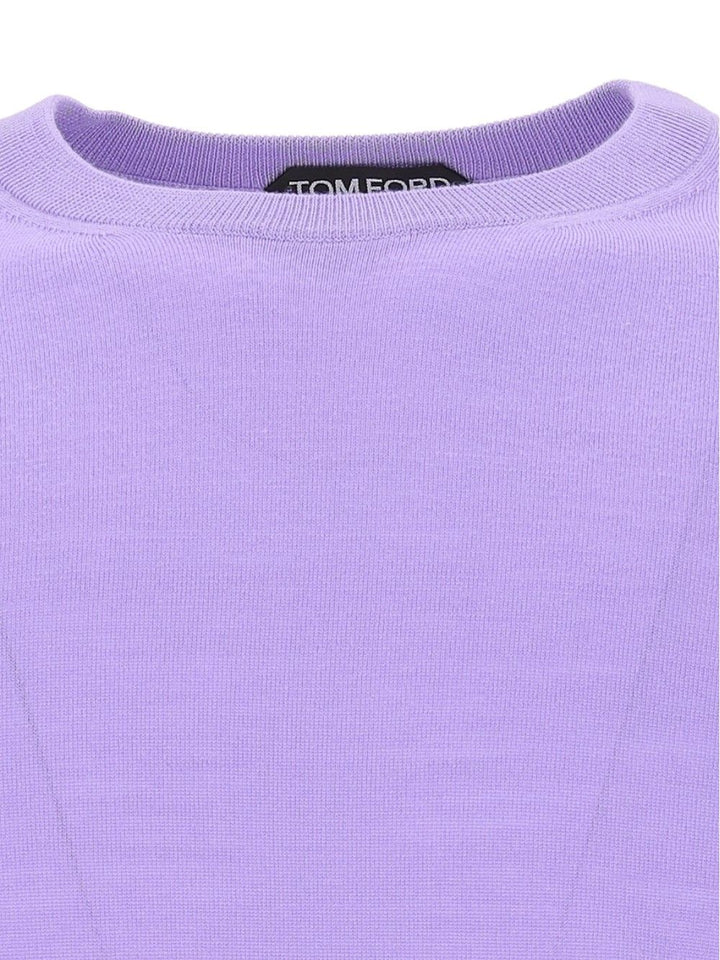 Tom Ford Merino Wool Sweater Knitwear - Violet | 48ba8efc91c5907c265b642e9c8c2c9f03564ed4