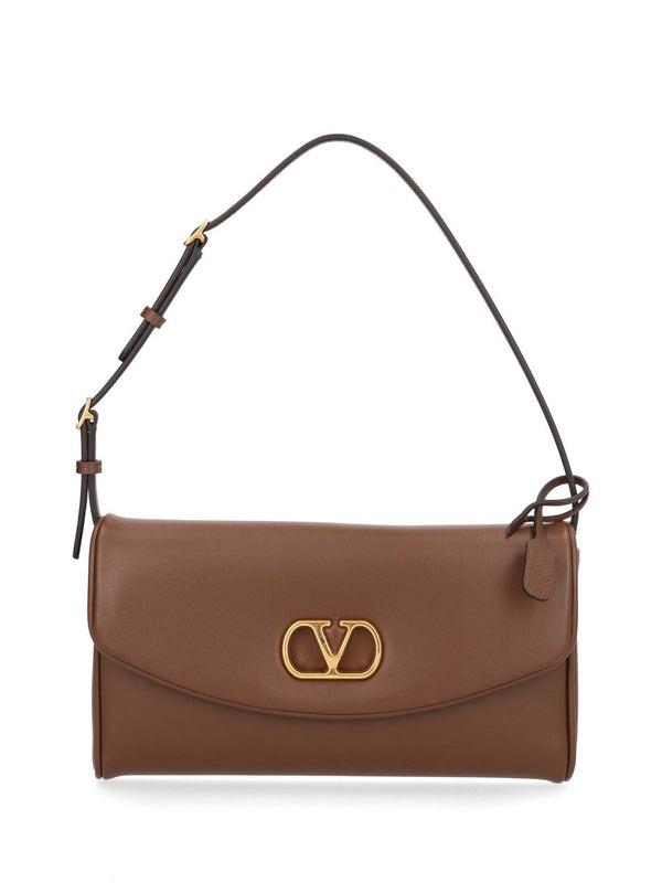 Bolso de Hombro Pequeño Devain Nappa Deluxe/Vit.Soft Grain L./A.Brass L Bolsos de Hombro y Bandolera Marrón