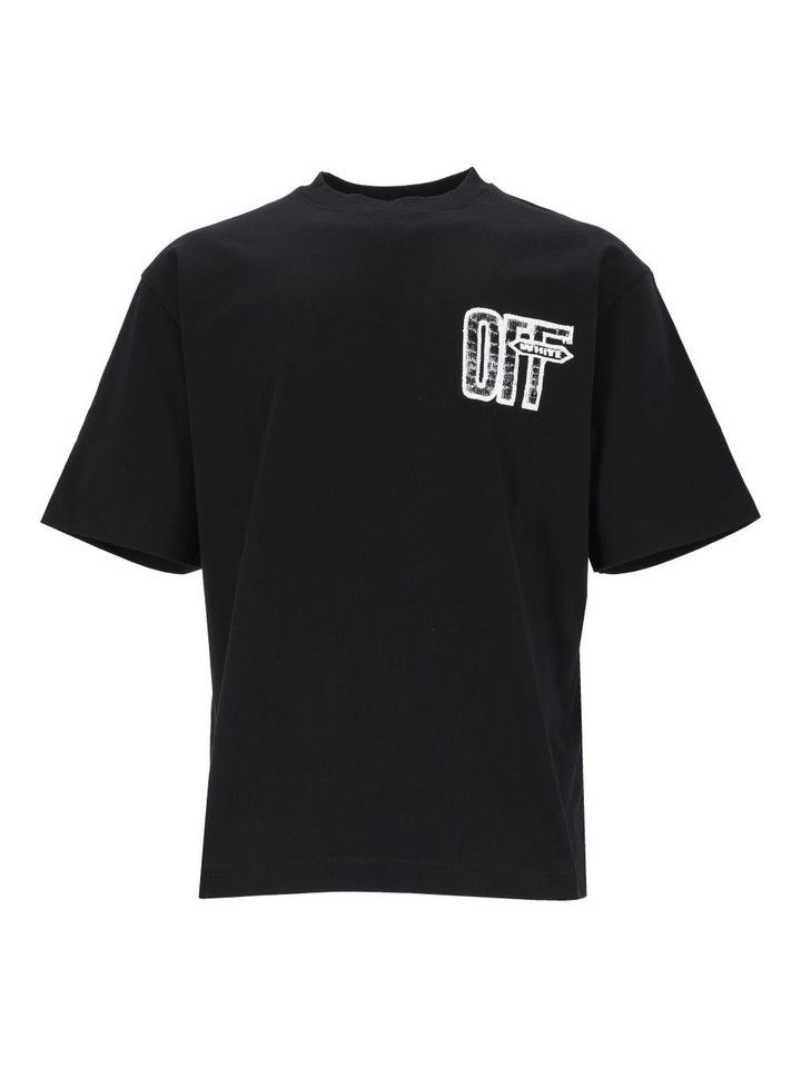Off-White Motion Arrow Skate S/S Tee T-Shirt - Nero | d936f8eeb55ef260a0f99de116ce090490f59784