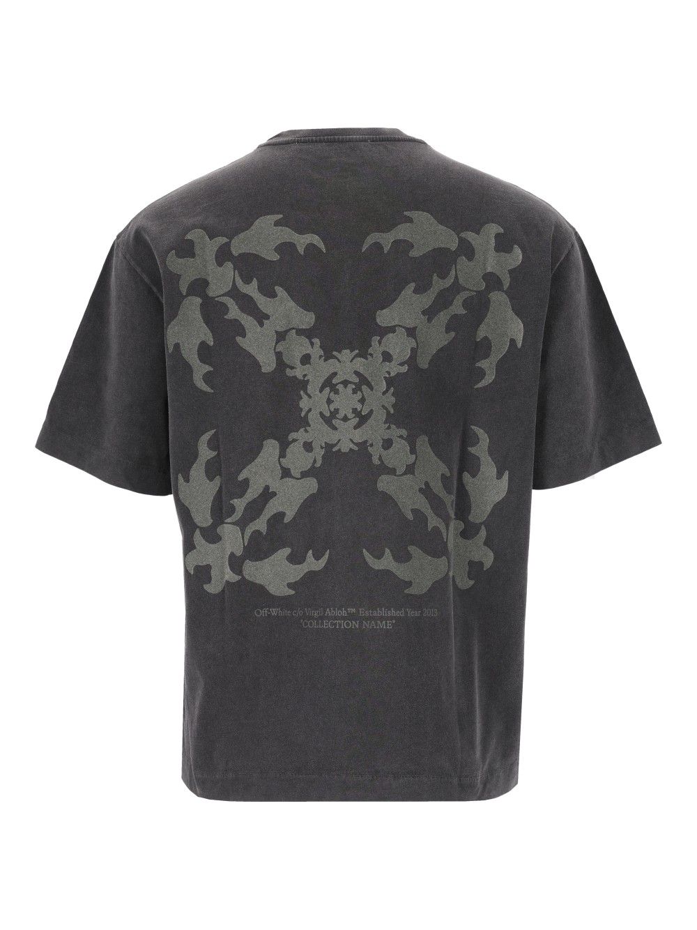 Off-White Rugs Arrow Skate S/S Tee T-Shirt - Nero | b59e7b0c1feb9f27edfca548aa8afd0a7a44ffd1