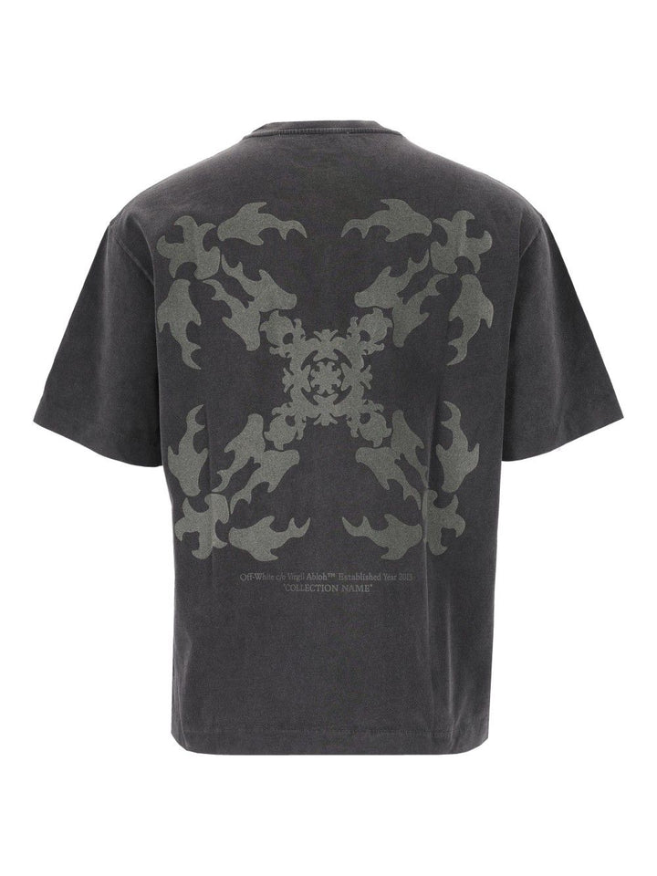 Off-White Rugs Arrow Skate S/S Tee T-Shirt - Nero | b59e7b0c1feb9f27edfca548aa8afd0a7a44ffd1
