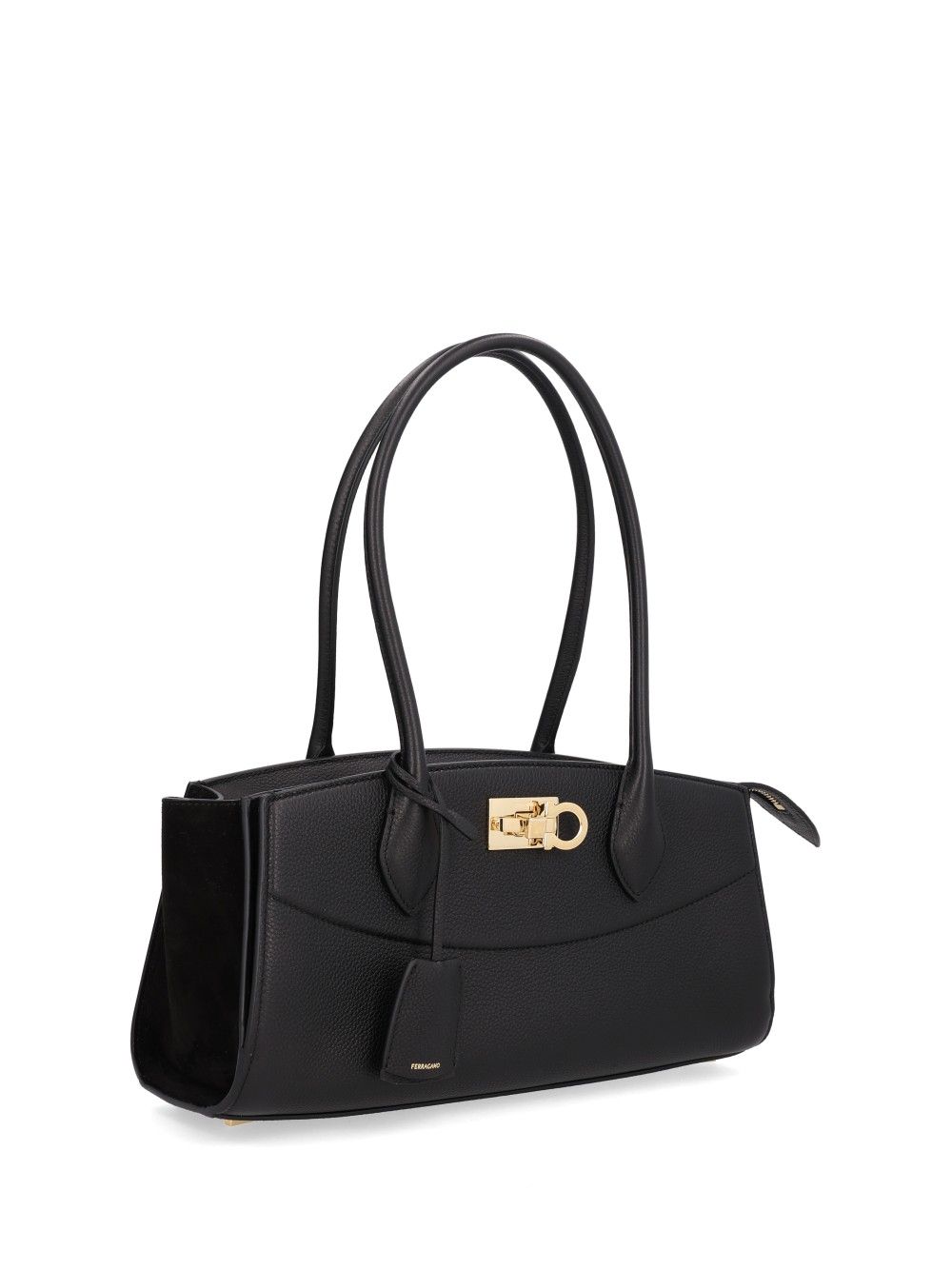 Ferragamo East West Shoulder Bags - Nero | 0852d9fffb99cac7718c6ad7c5721358d6bf659e