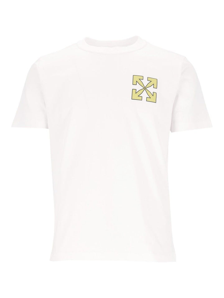 Off-White Torn Mercy Regular S/S Tee T-Shirt - Bianco | a1f7a2cd2ee4f3666b1a7e68c31c7643f7b283f9
