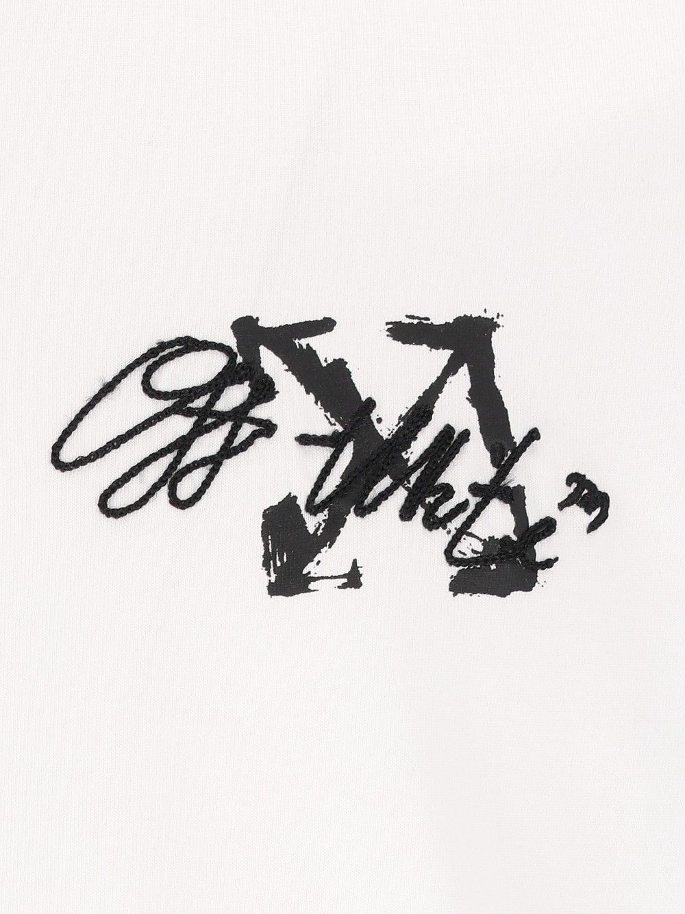 Off-White Stroke 2 Arrow Skate S/S Tee T-Shirt - Bianco | 4f5194defe1b881b14517be07272de5161b99103