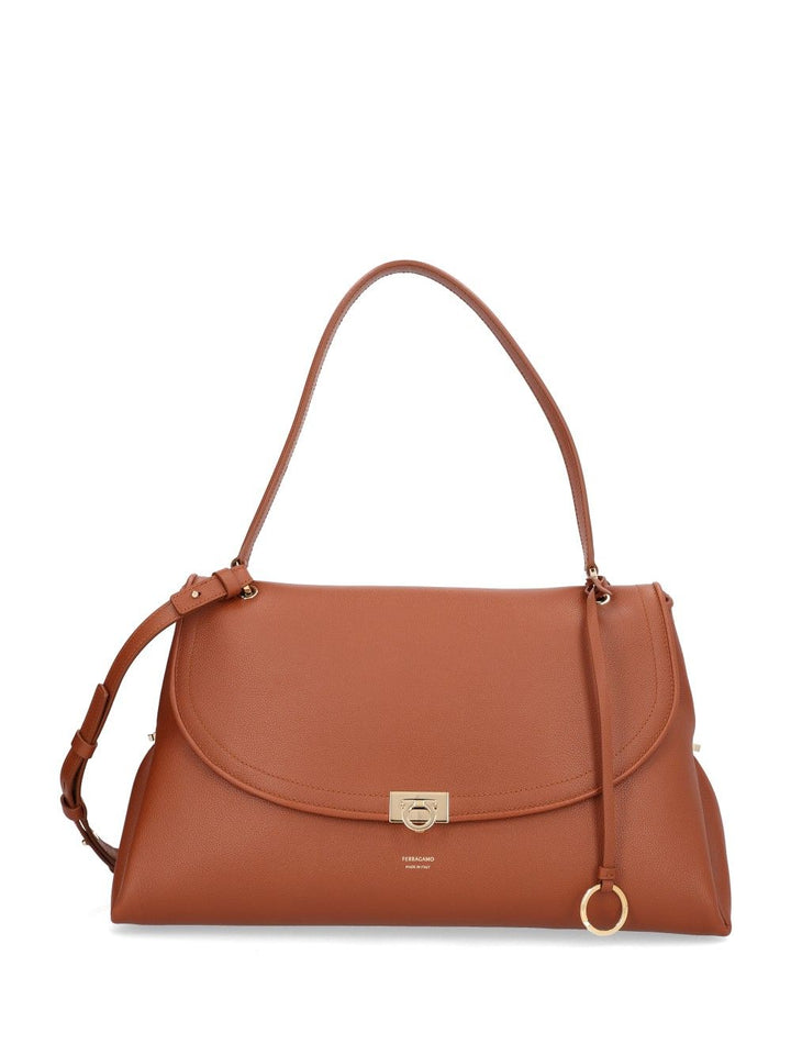 Ferragamo “Sofia” Bag Shoulder Bags - Marrone | bb0d6663f5c0a0df6efa738941101b66d3a22ae1