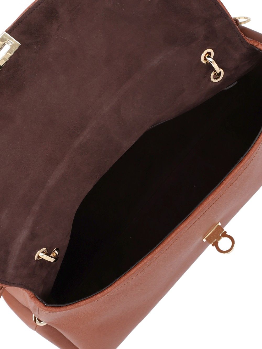 Ferragamo “Sofia” Bag Shoulder Bags - Marrone | db829d36fd50929157a576718b202fa995b8583b