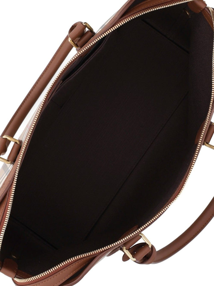 Burberry Check Handbags - Beige | d4fc4b97880433a71cf0f9fe371b91ed9cadb63d