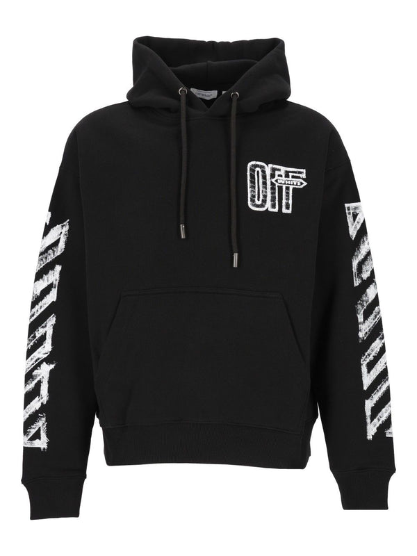 Motion Arrow Skate Hoodie Sweatshirts Nero