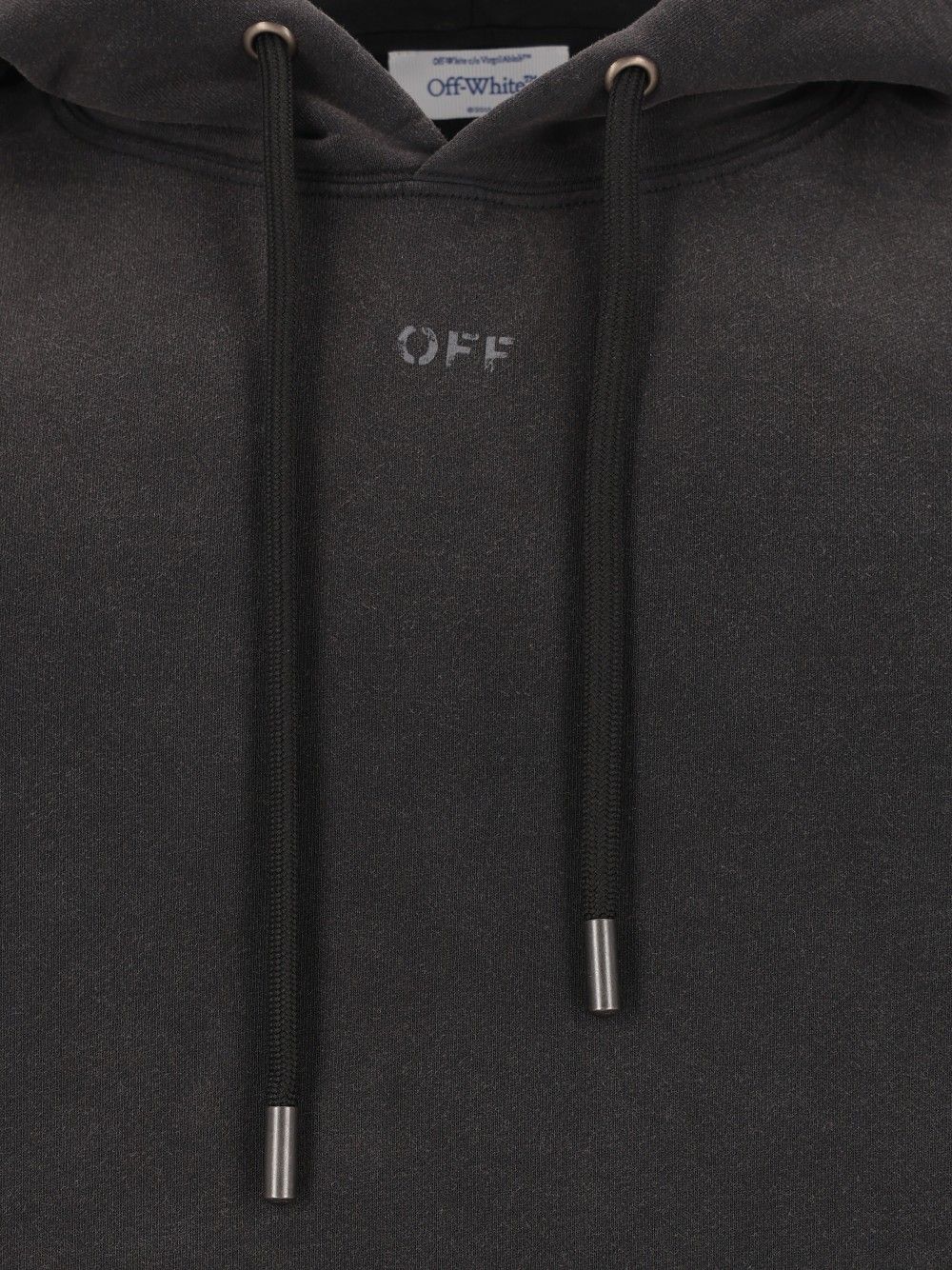 Off-White Swimming Face Skate Hoodie Sweatshirts - Nero | 06c8e87c5e3d831b87aee311b9d2342ceacec3d1