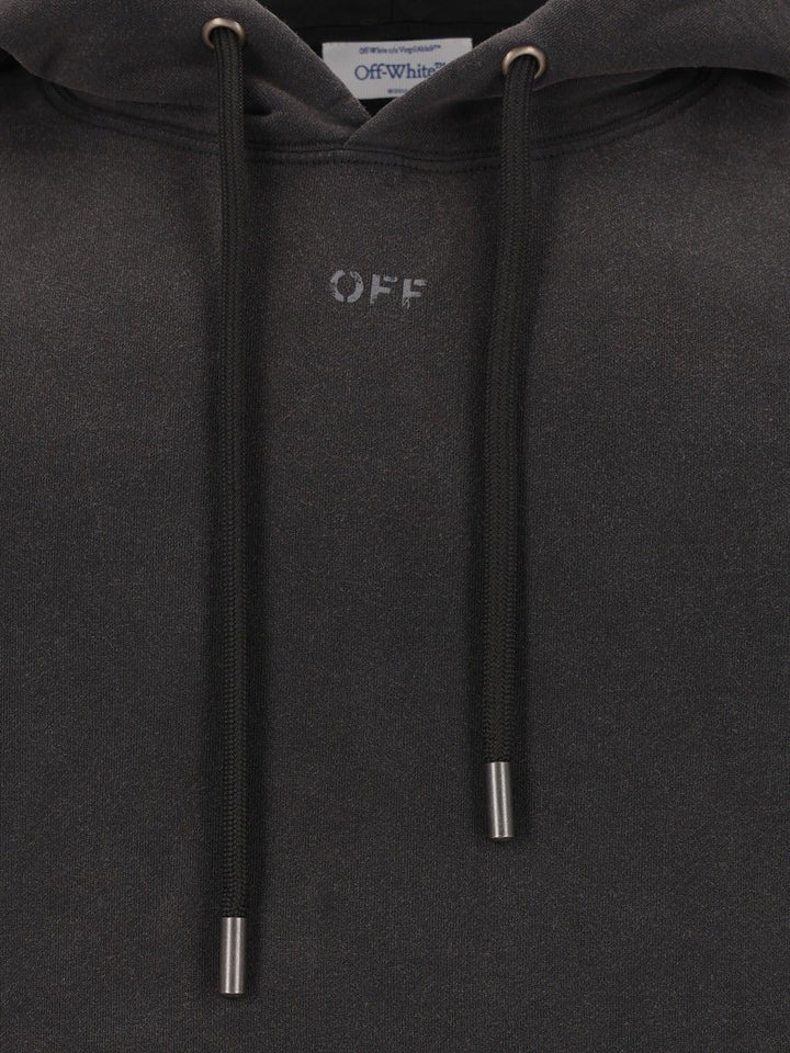 Off-White Swimming Face Skate Hoodie Sweatshirts - Nero | 06c8e87c5e3d831b87aee311b9d2342ceacec3d1