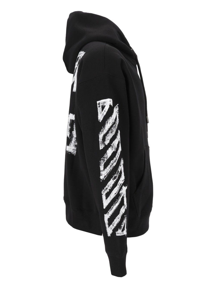 Off-White Motion Arrow Skate Hoodie Sweatshirts - Nero | bcad1610bae41488c86293ec049def962cb70565